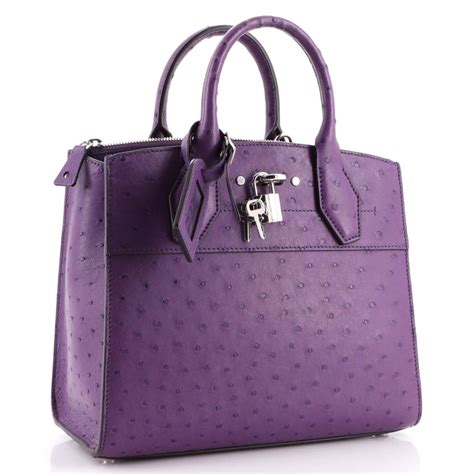 louis vuitton city steamer ostrich france price